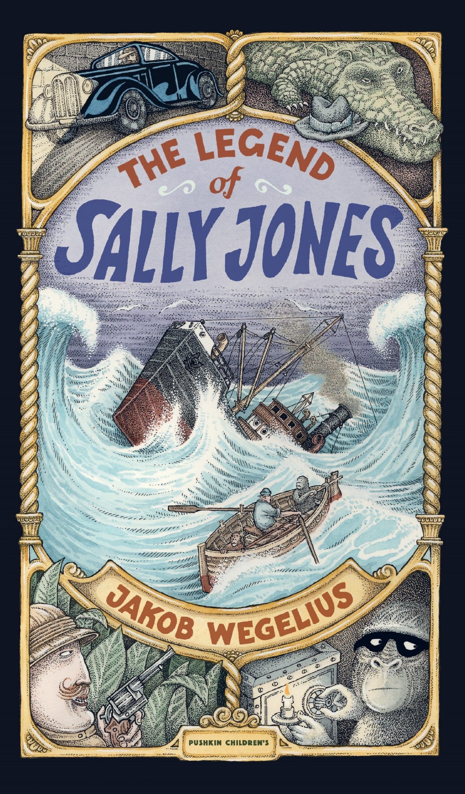 The Legend of Sally Jones by Jakob Wegelius | Pushkin Press