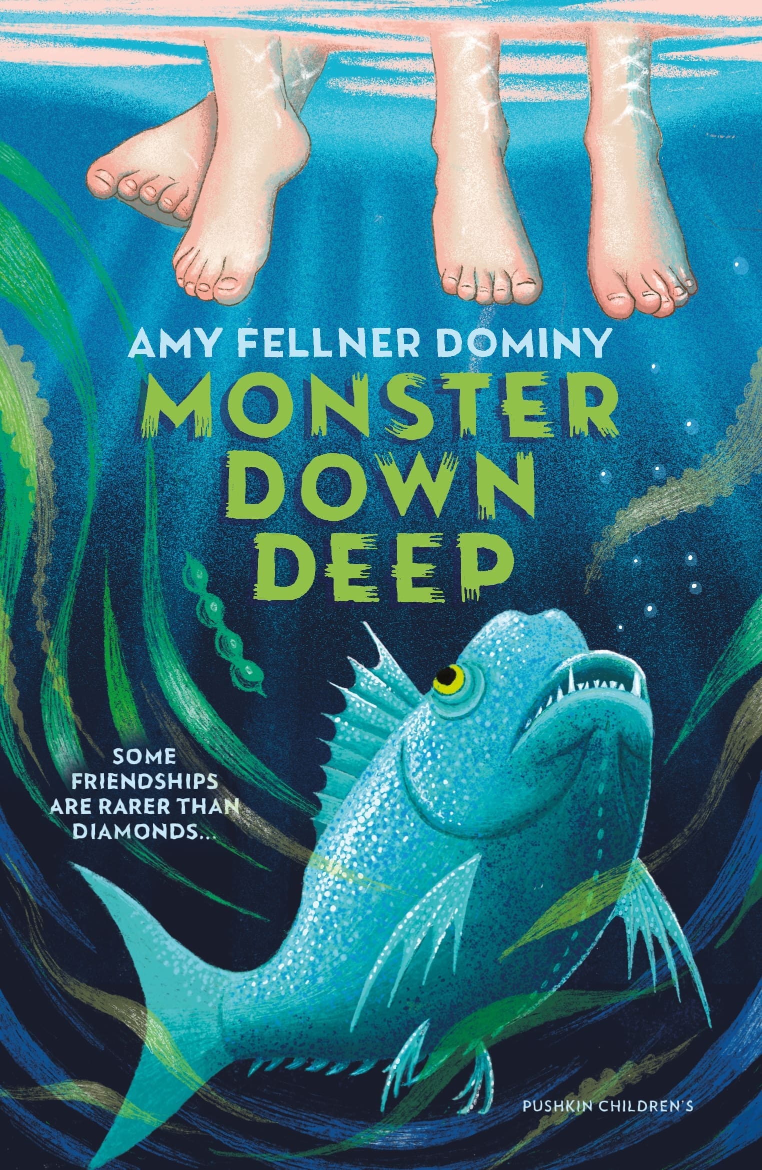 Monster Down Deep by Amy Fellner Dominy | Pushkin Press